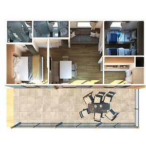 Kemping Victoria Mobilehome In Istra Premium, Funtana